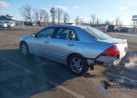 2007 Honda Accord Ex from USA, damaged, VIN 1HGCM56727A047412